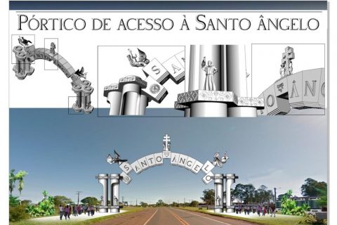 Portico de entrada de Santo Ângelo - Tadeo Martins (Copy)