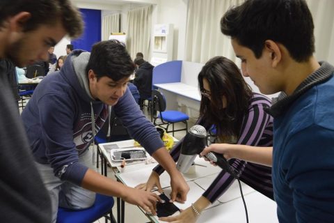 Projeto iniciou no inicio do semestre e conta com cerca de 25 alunos