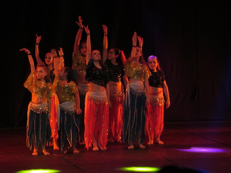 Grupos de dança que realizaram apresentações na primeira noite do evento, quinta-feira, dia 25 