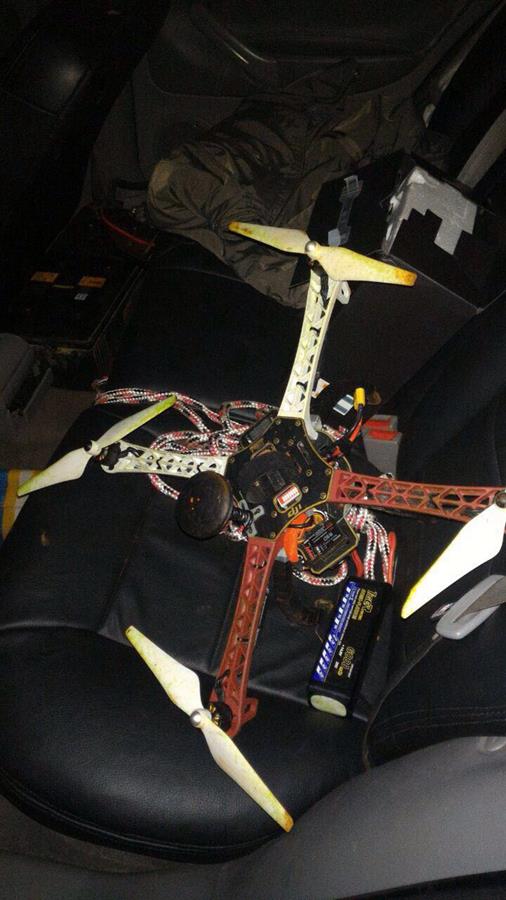 Durante a operação foi apreendido drone que era utilizado para a entrega de drogas