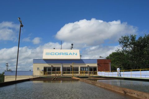 Estação de Tratamento ETA 2 da Corsan, localizada no Bairro São Carlos, distribui água tratada para 75% da população