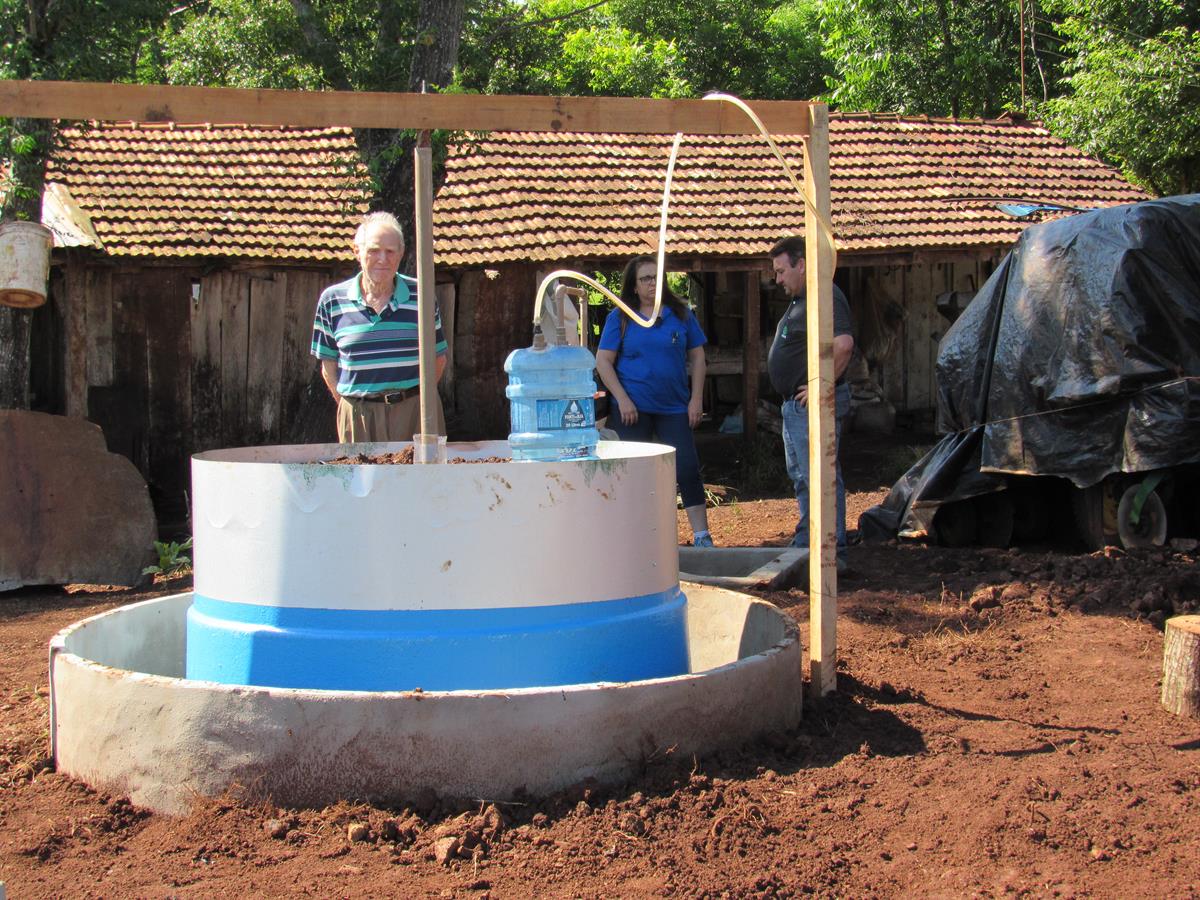 Foram construídos biodigestores em Colônia Municipal, Lajeado do Cerne, Rincão dos Roratos, Rincão dos Mendes, Ilha Grande e Distrito União