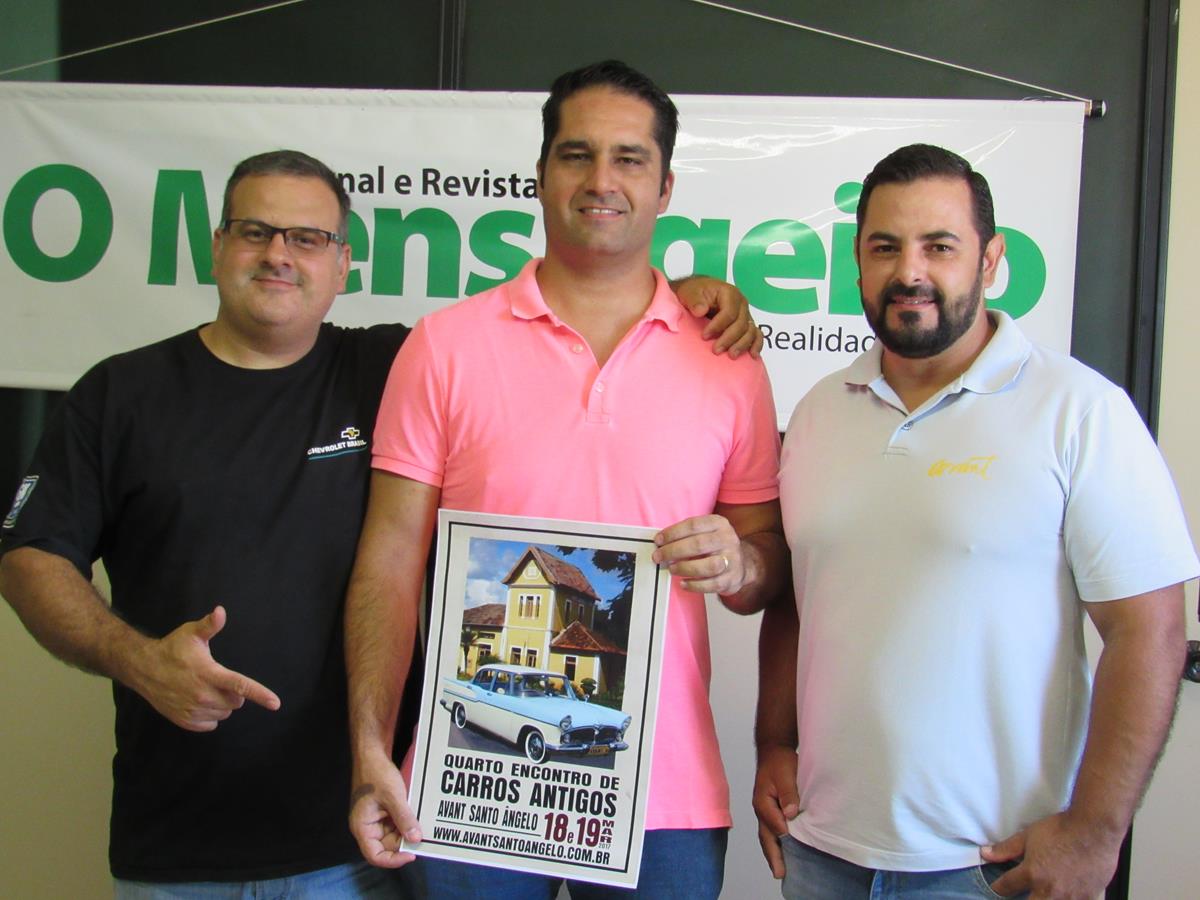 Robson Ferreira, Mateus Pedrazzani e Émerson Amaral