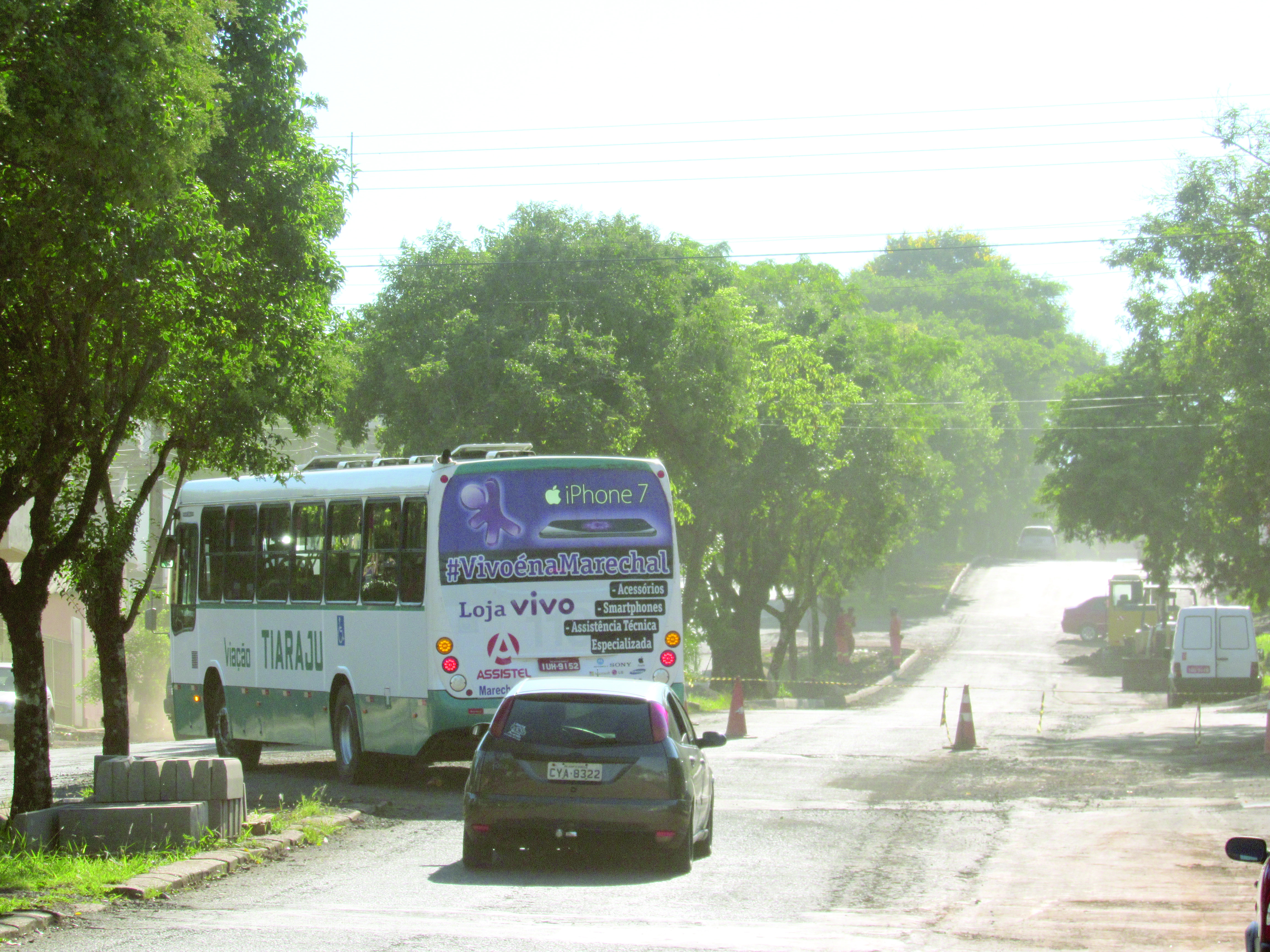 ônibus coletivo urbano na Av. Salgado Filho