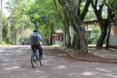 Na tarde de quarta-feira, dia 1º seguranças privados vigiavam a área do Parque. Aumento no efetivo de vigias é uma das alternativas que a Administração Municipal busca para aumentar a segurança no local