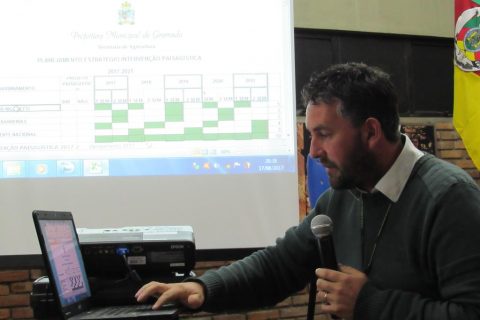 Marcio Daniel Pottratz é Coordenador Técnico do Horto Municipal na Prefeitura de Gramado há quase 15 anos