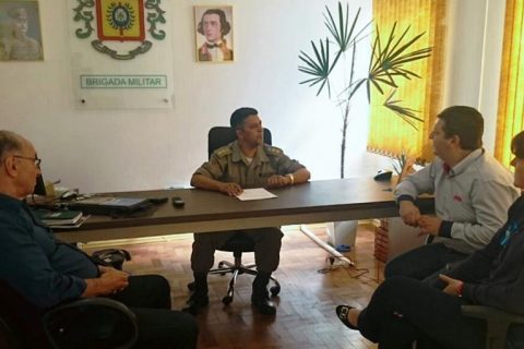 Entidades renovam convênio com Brigada Militar