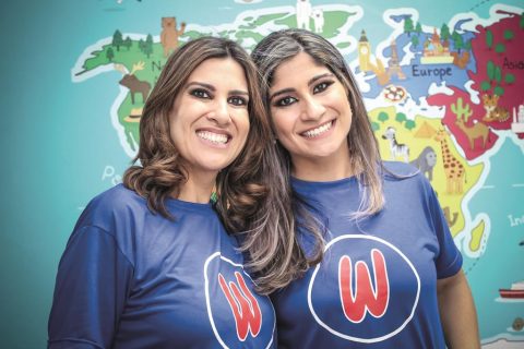 Professoras Vivi Ferreira e Lisi Ferreira