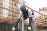 Imigrante Haitiano empregado na construção civil em Santo Ângelo