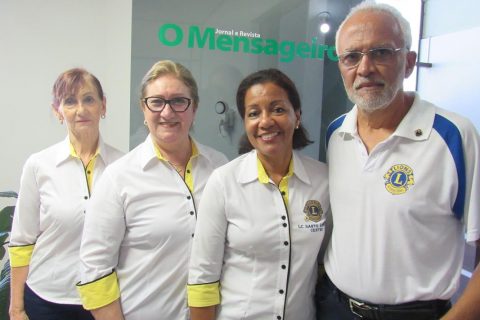 Maria de Lourdes Bassani, Seloni Morari, Cristina Santos e Flávio Santos estiveram na última segunda-feira, dia 17, no JOM, divulgando o evento