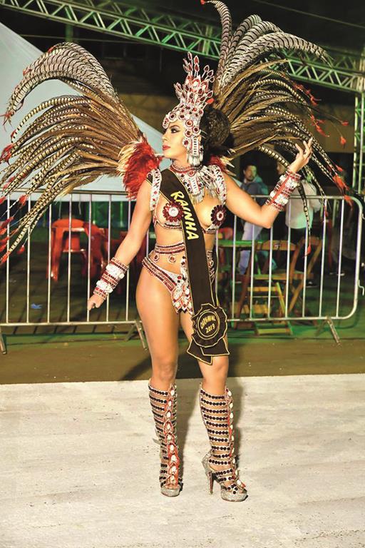 Rainha do carnaval de Santo Ângelo (2019) - Foto : Fernando Gomes
