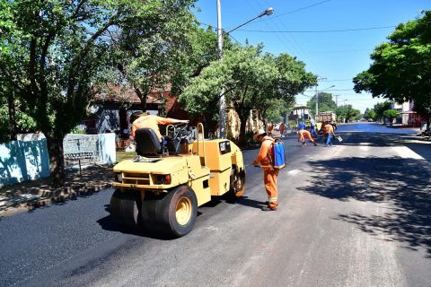 Obra na Rua Marechal Floriano - Foto: Fernando Gomes