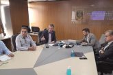 Eduardo Loureiro e o prefeito Jacques Barbosa reuniram-se em Porto Alegre com técnicos das secretarias do Planejamento