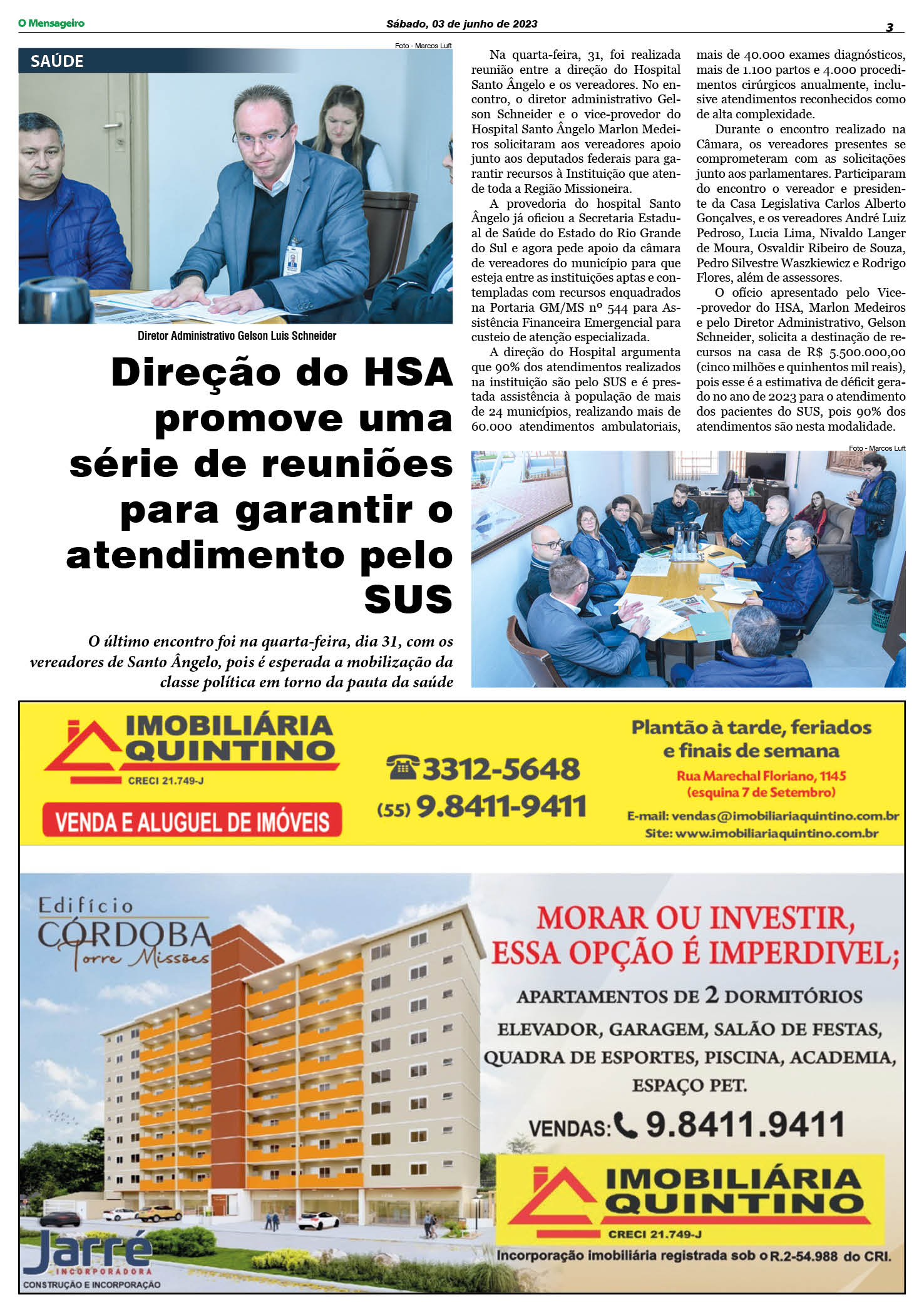 Jornal O Mensageiro 030620233