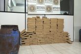 137 tabletes de maconha apreendidos pela Brigada Militar em operação iniciada em Santo Ângelo e concluída em Coronel Barros