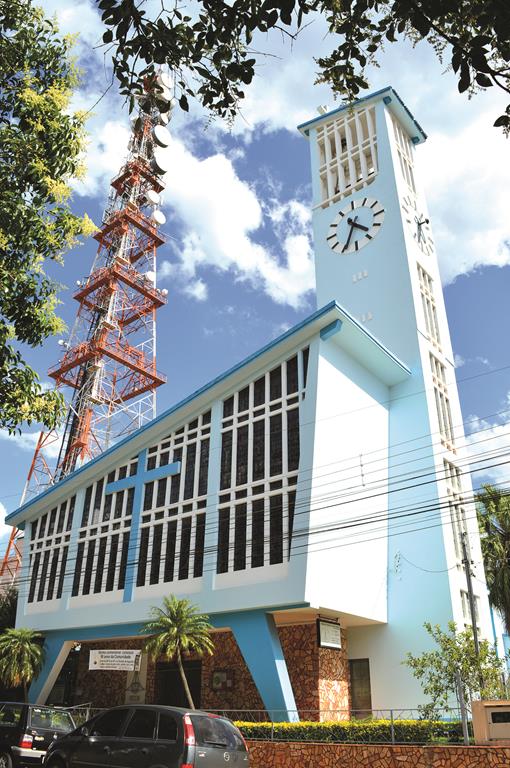 Foto do templo registrada no ano de 2018 - Crédito - Marcos Demeneghi